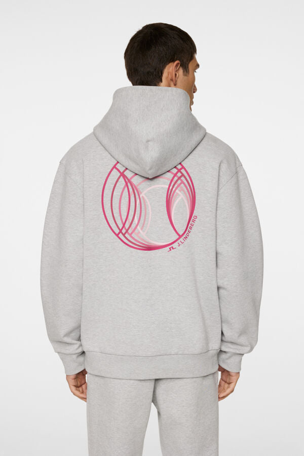 Steffen Hood - Light Grey Melange