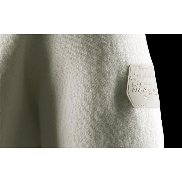 Spine Knitted Crewneck - Off-white