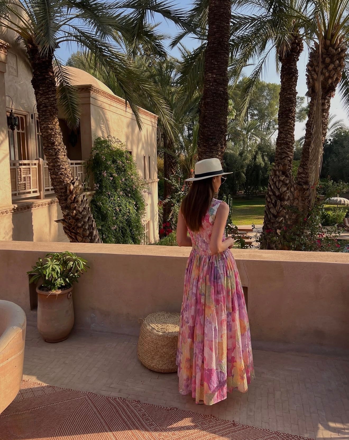Checks Maxi Dress