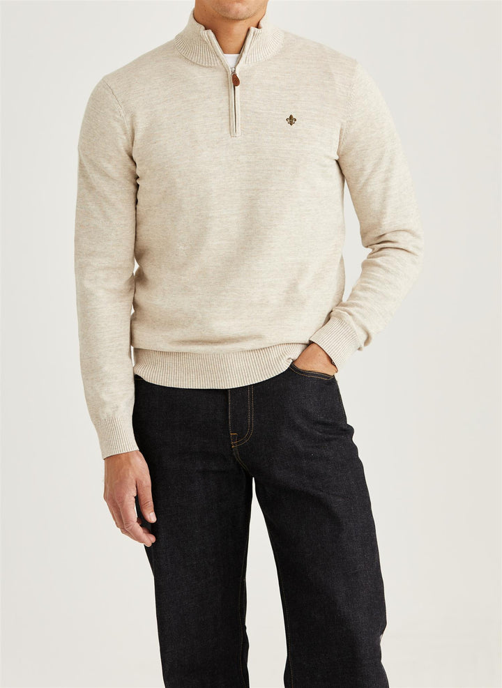 Randall Half Zip - Khaki