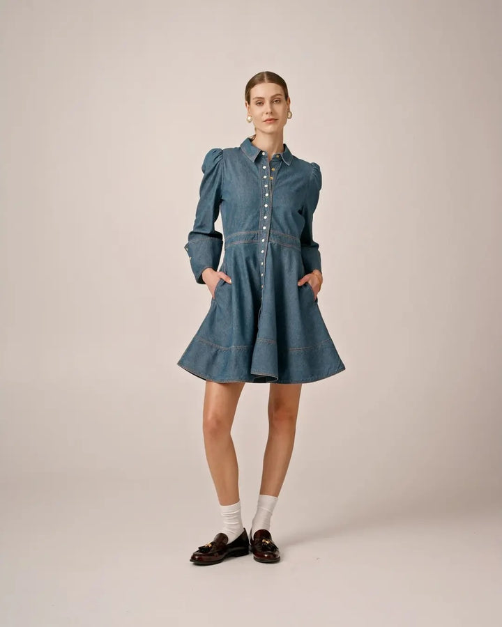 Denim Mini Dress