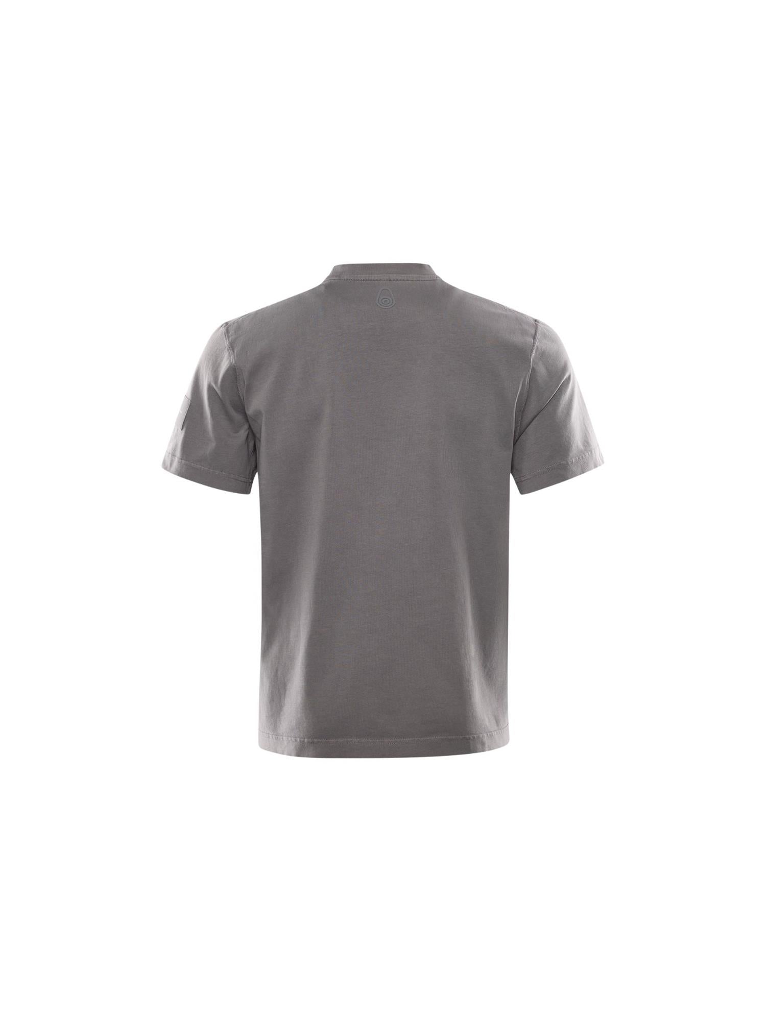 Wind Pigment Tee - Frost Grey