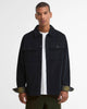 Tartar Trim Overshirt - Navy