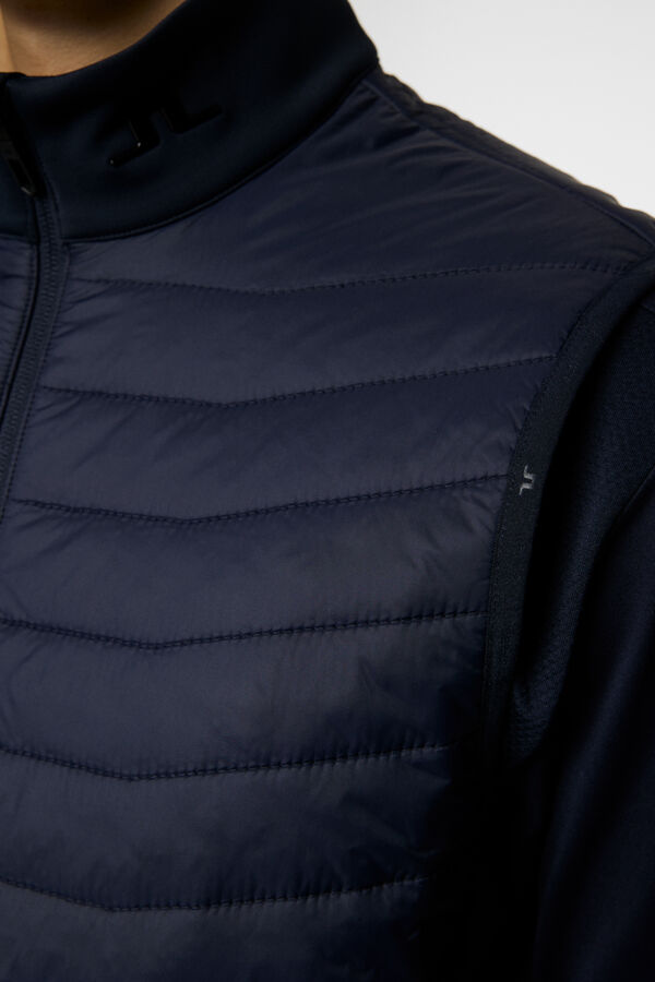 Holden Quilt Hybrid Vest - Navy