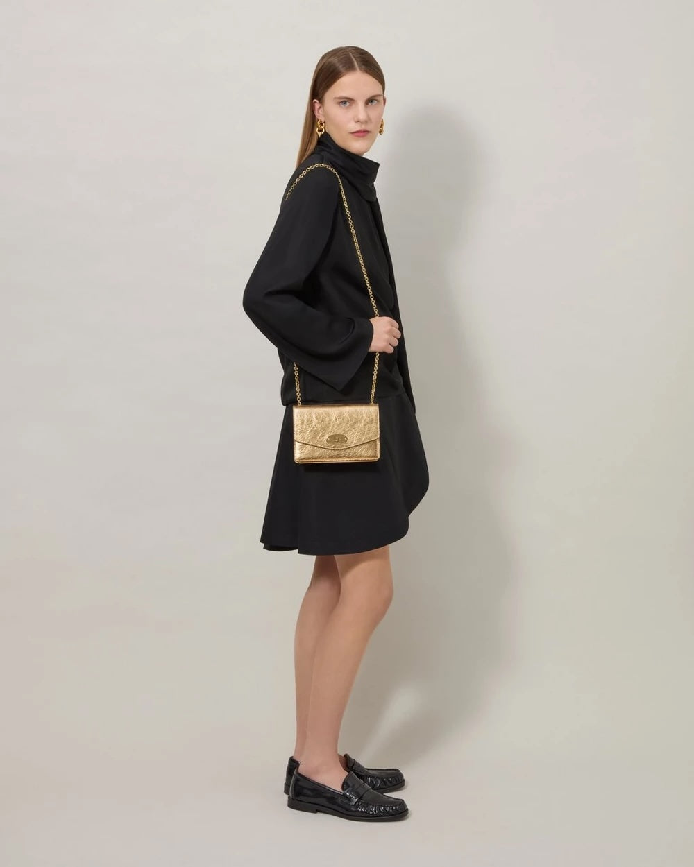 Small Darley Metallic Somerset Gold