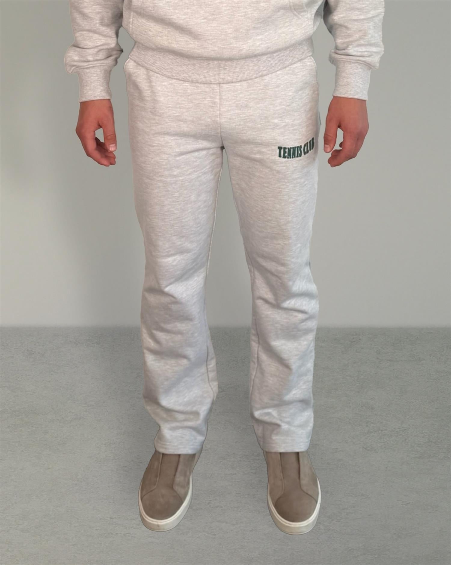 Tennis Club Pants - Lysegrå