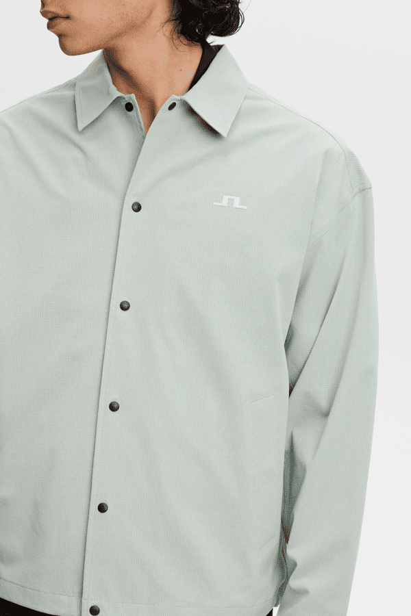 Dex Coach Overshirt - Jadelte
