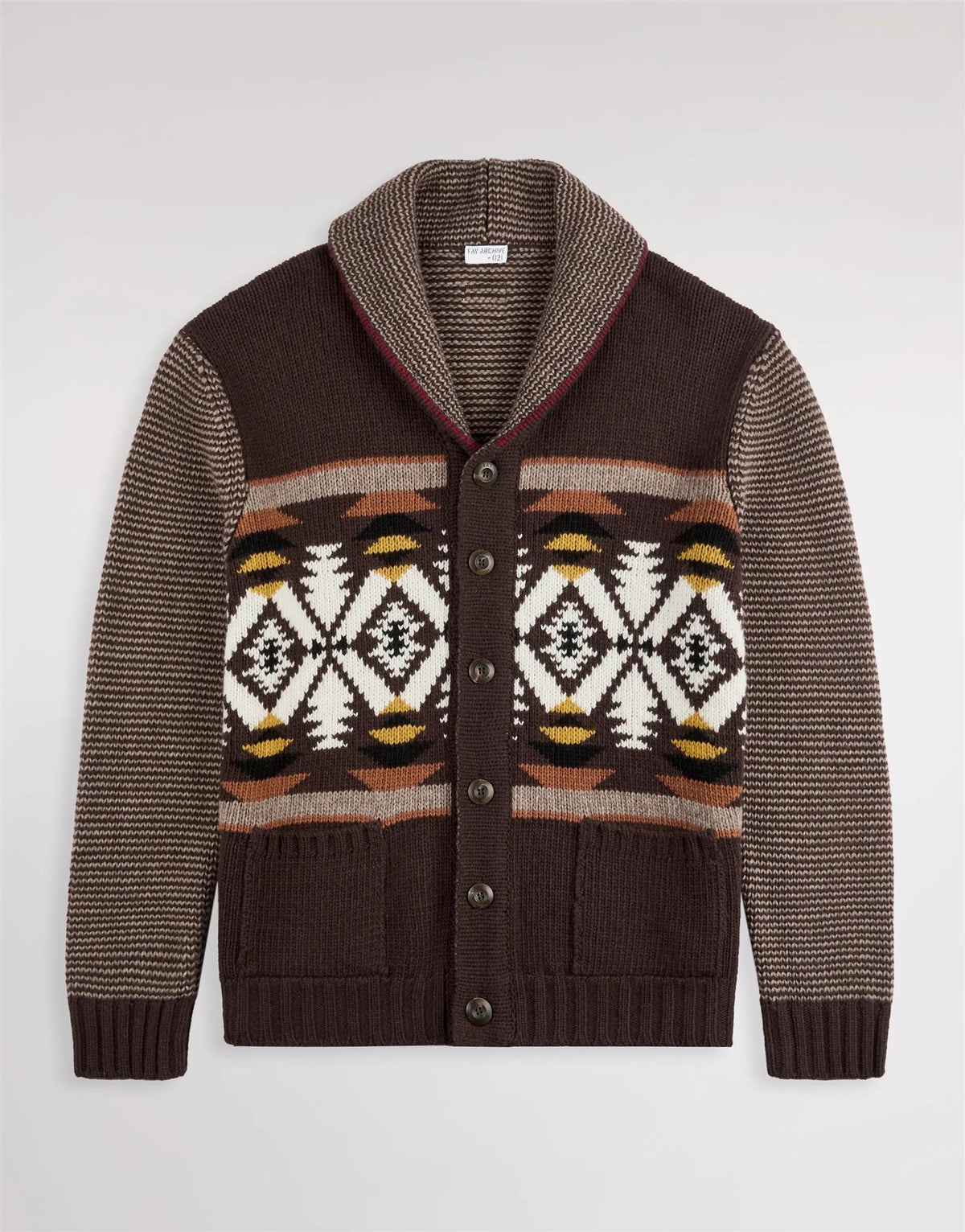 Cardigan Jaquard - Desert Code