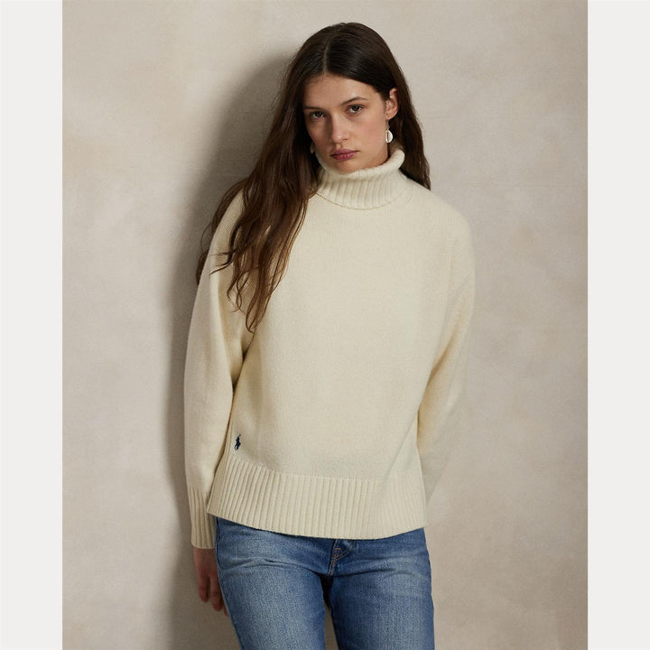 T NECK-CLASSIC-LONG SLEEVE-PULLOVER