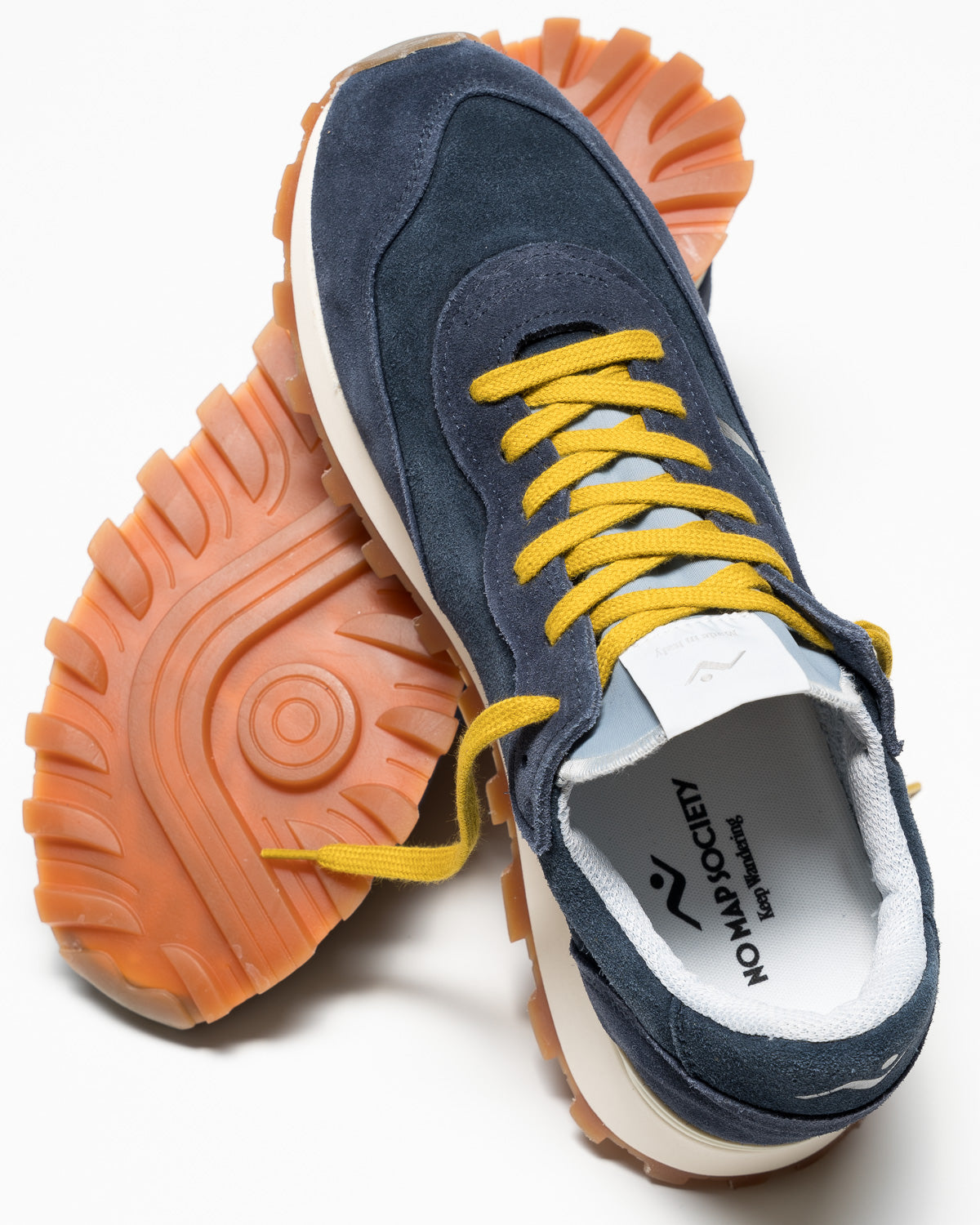 Veloce Washed Suede - Indigo/Navy