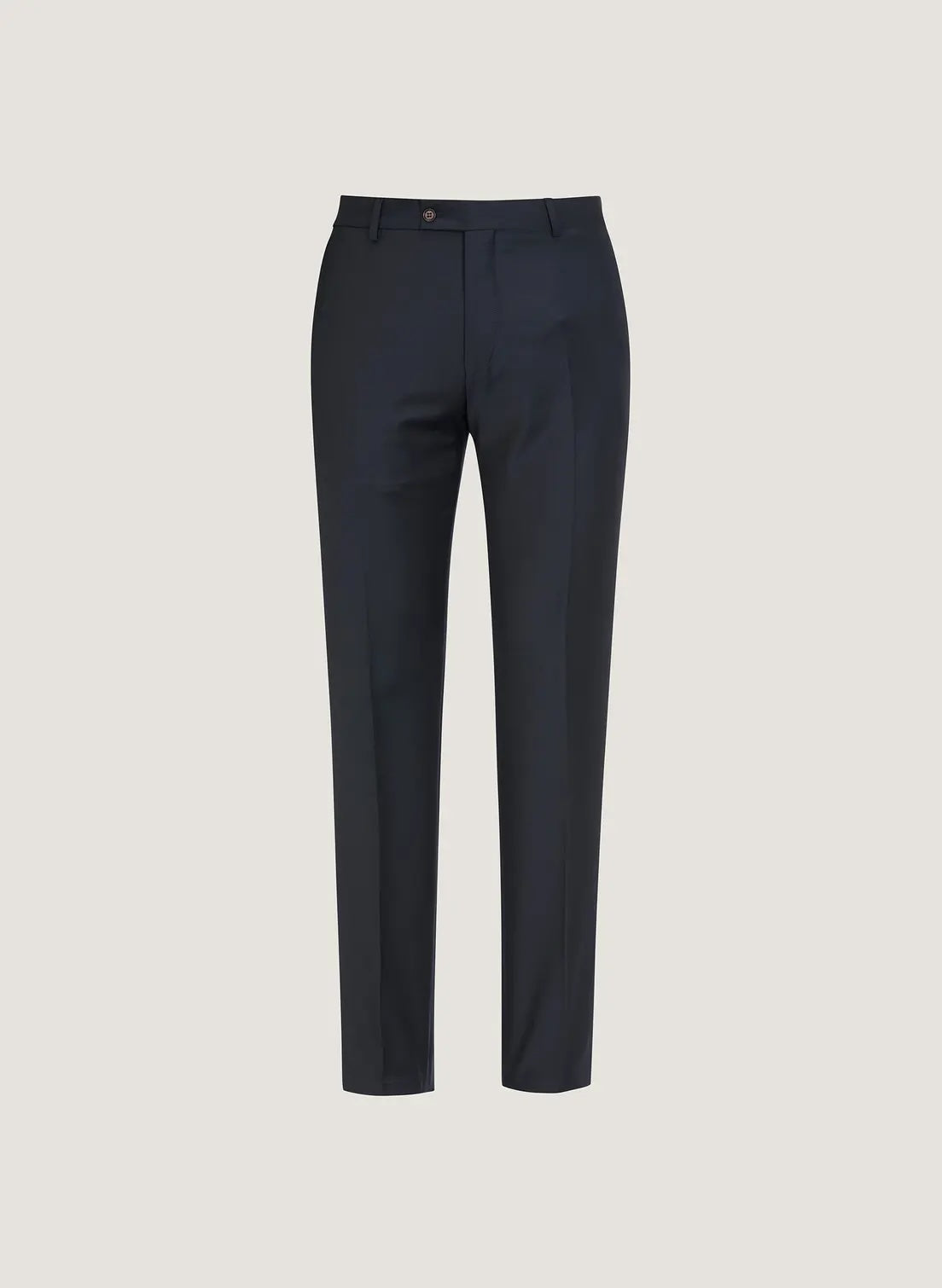 Wool Suit Trouser - Navy