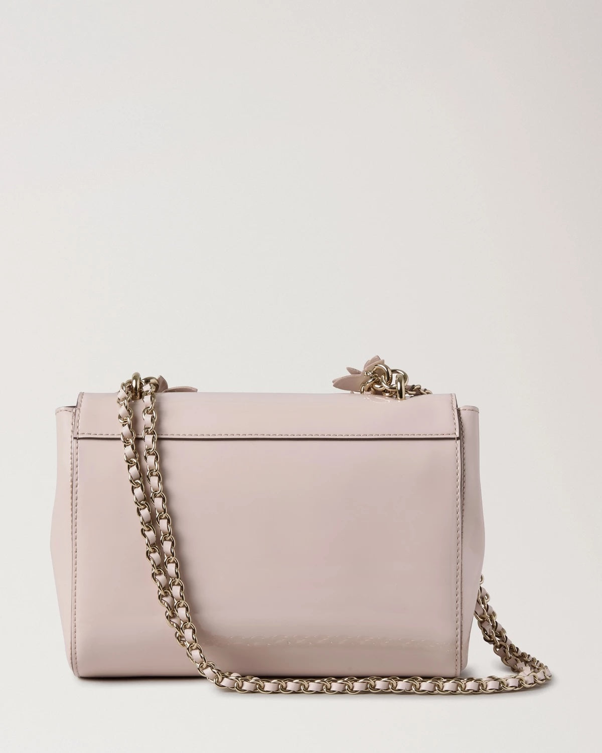 Lily Blossom Pink Soft Patent & Flowers