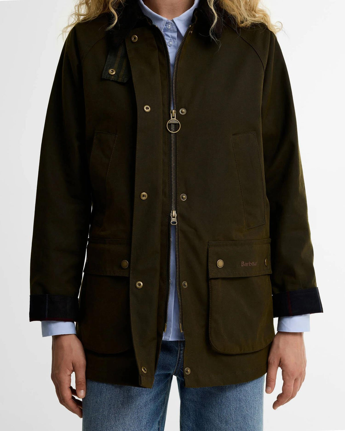 Acorn Waxed Jacket - Olive