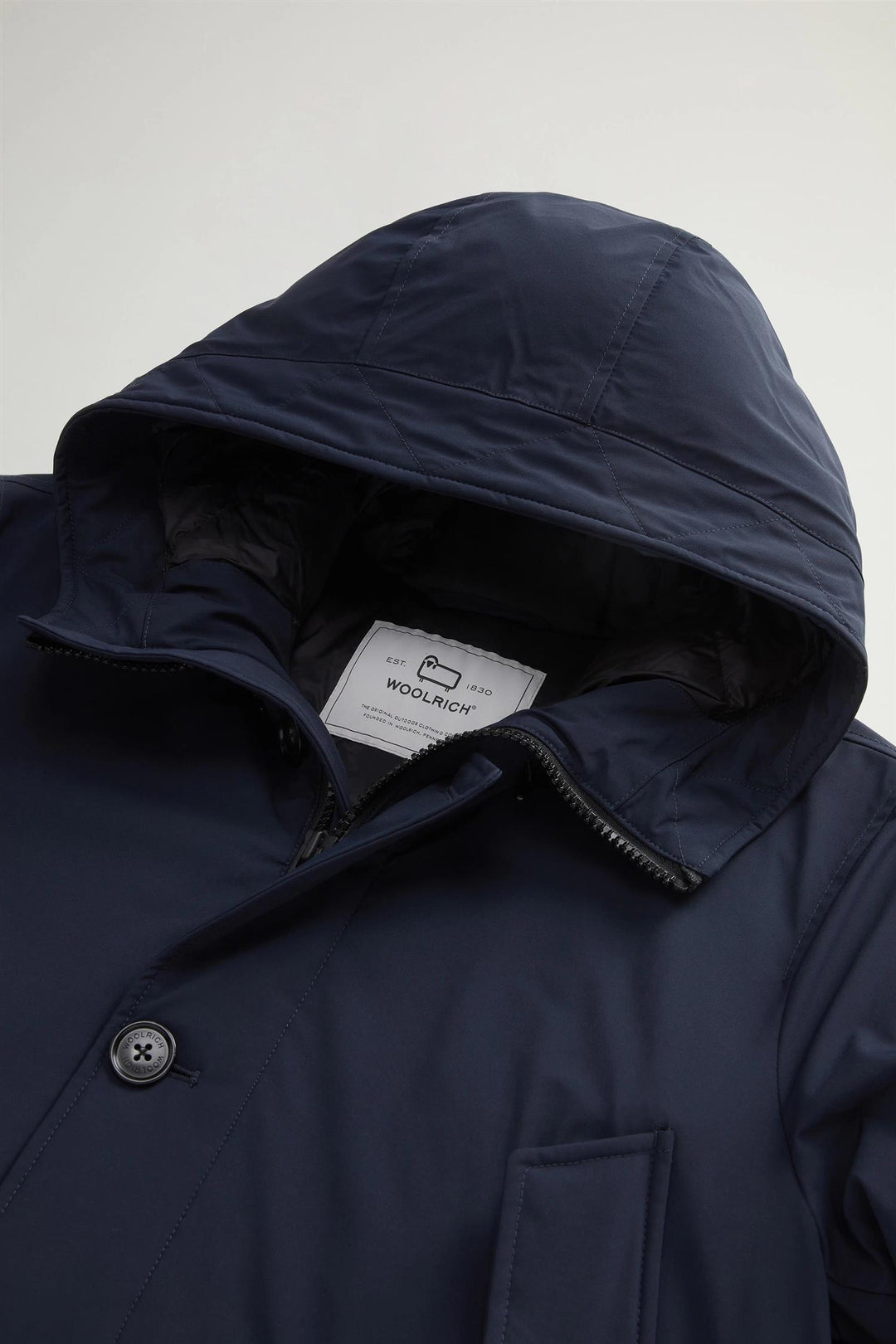 Arctic Stretch Down Parka - Blue