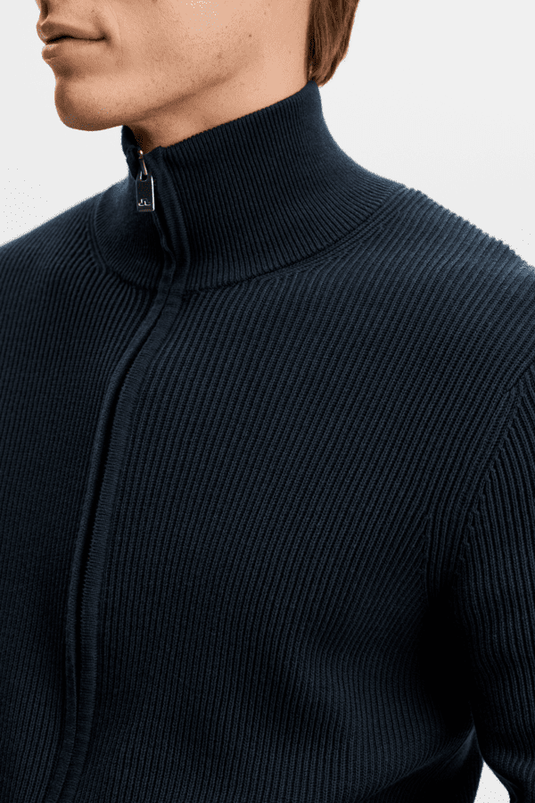 Alexis Full Zip Cardigan - Navy