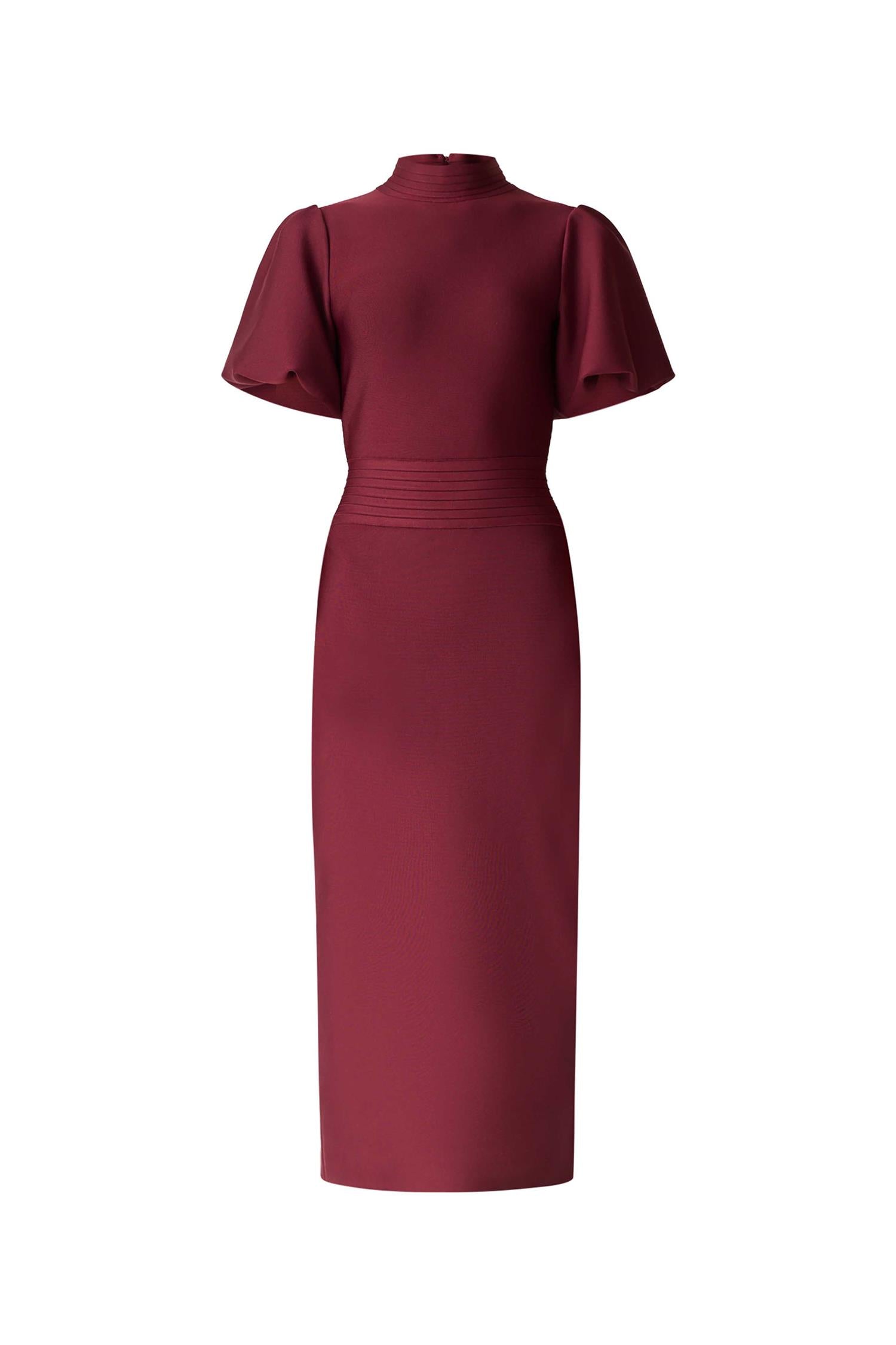 Ella Midi Dress Berry