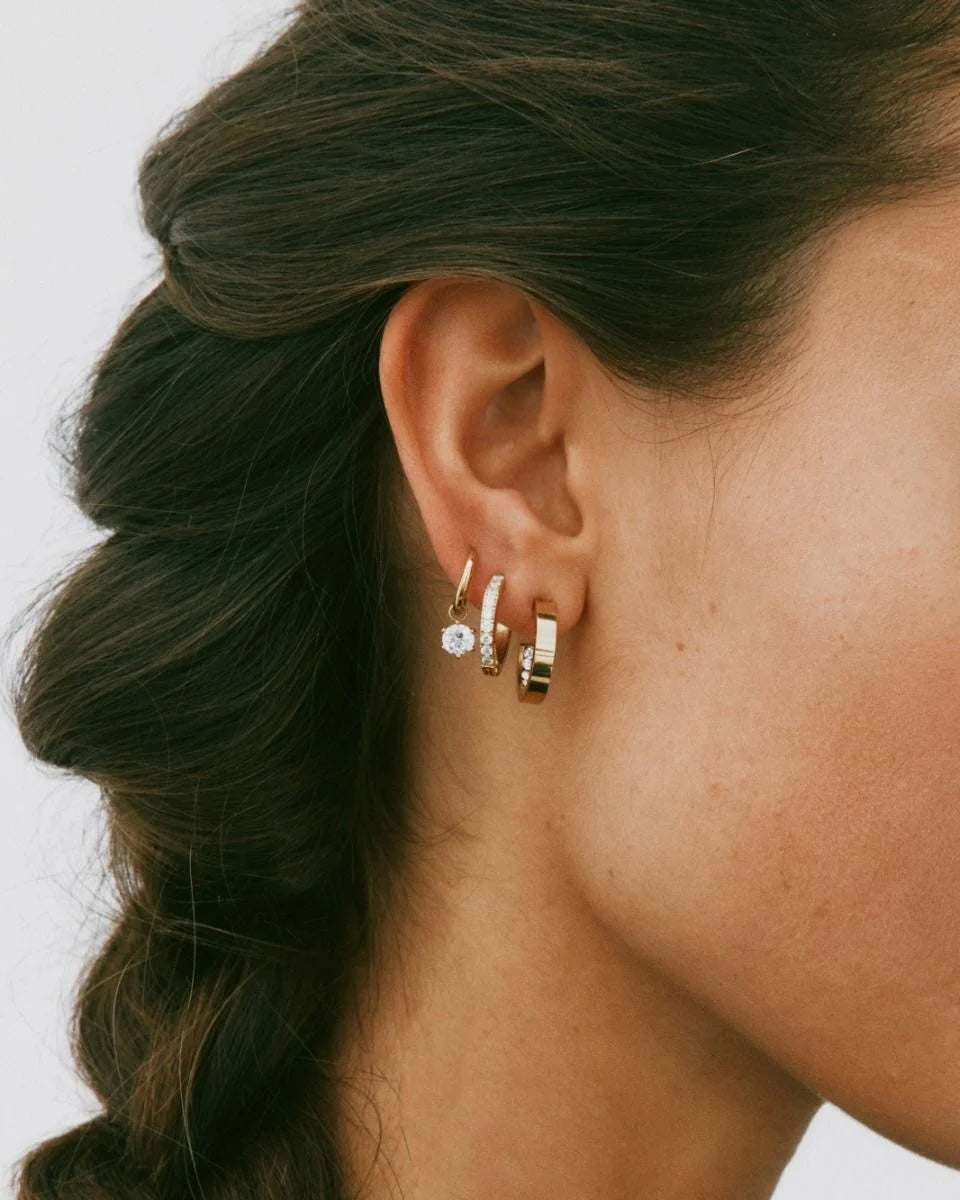 Monaco Earrings Mini Gold