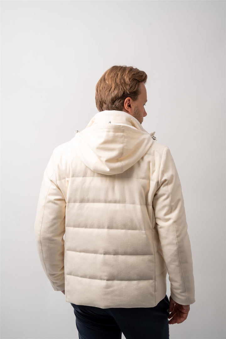 Field Down Jacket - White