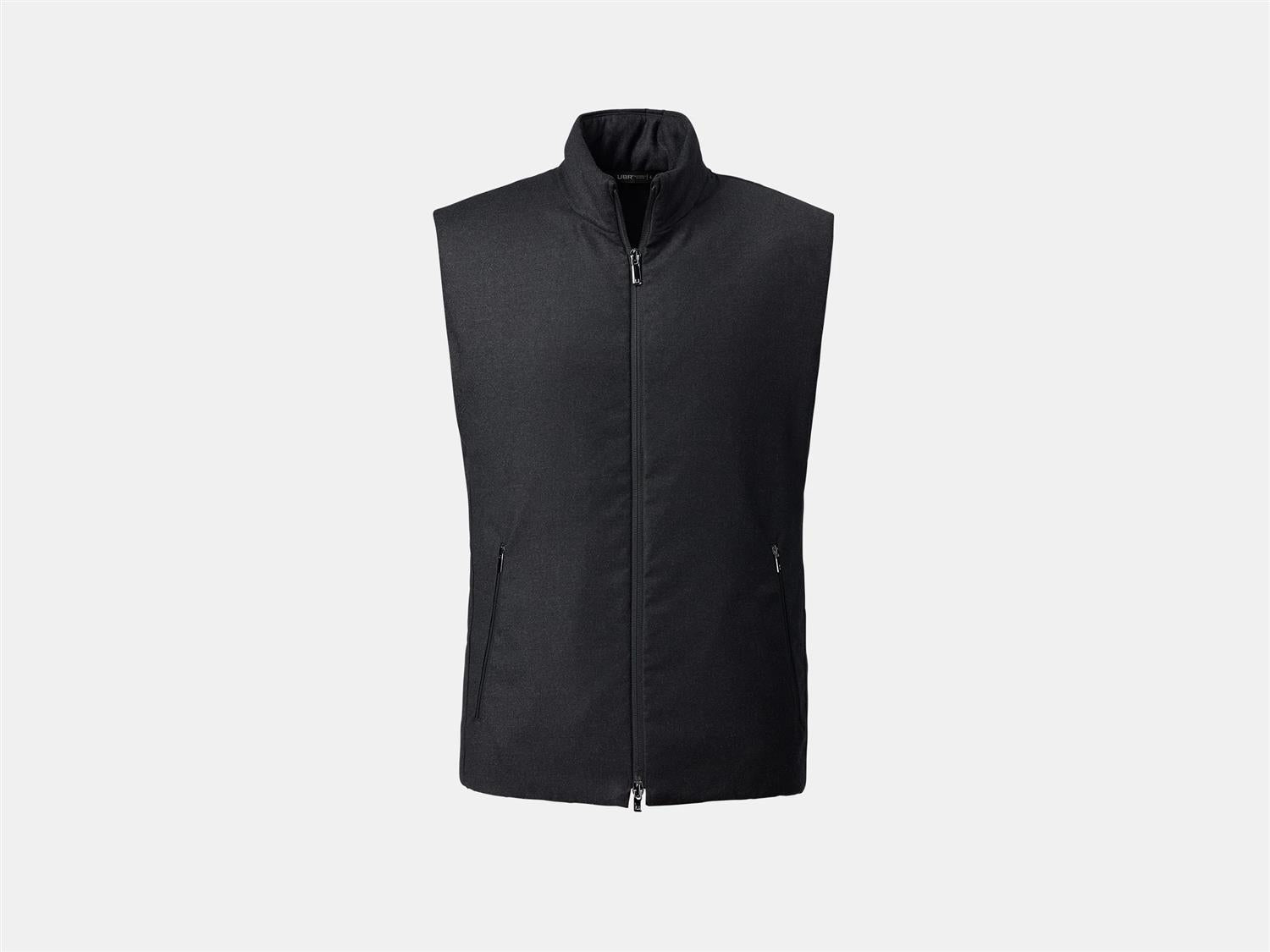 Raptor Savile Vest - Black Melange Wool