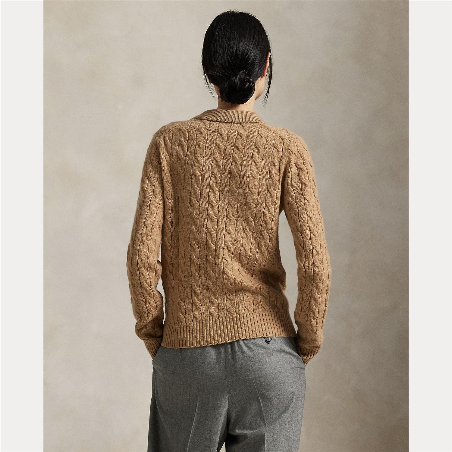 Sweater-Pullover Camel Melange