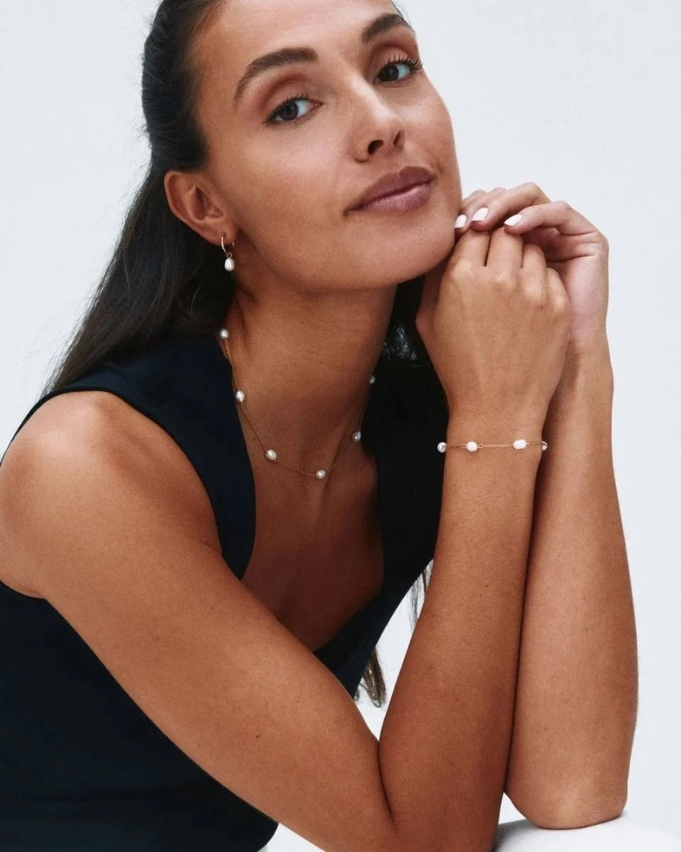 Perla Necklace Multi Gold