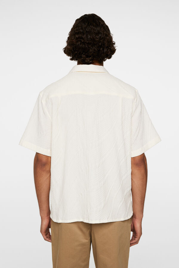 Donso Stretch Texture Shirt - Moonbeam