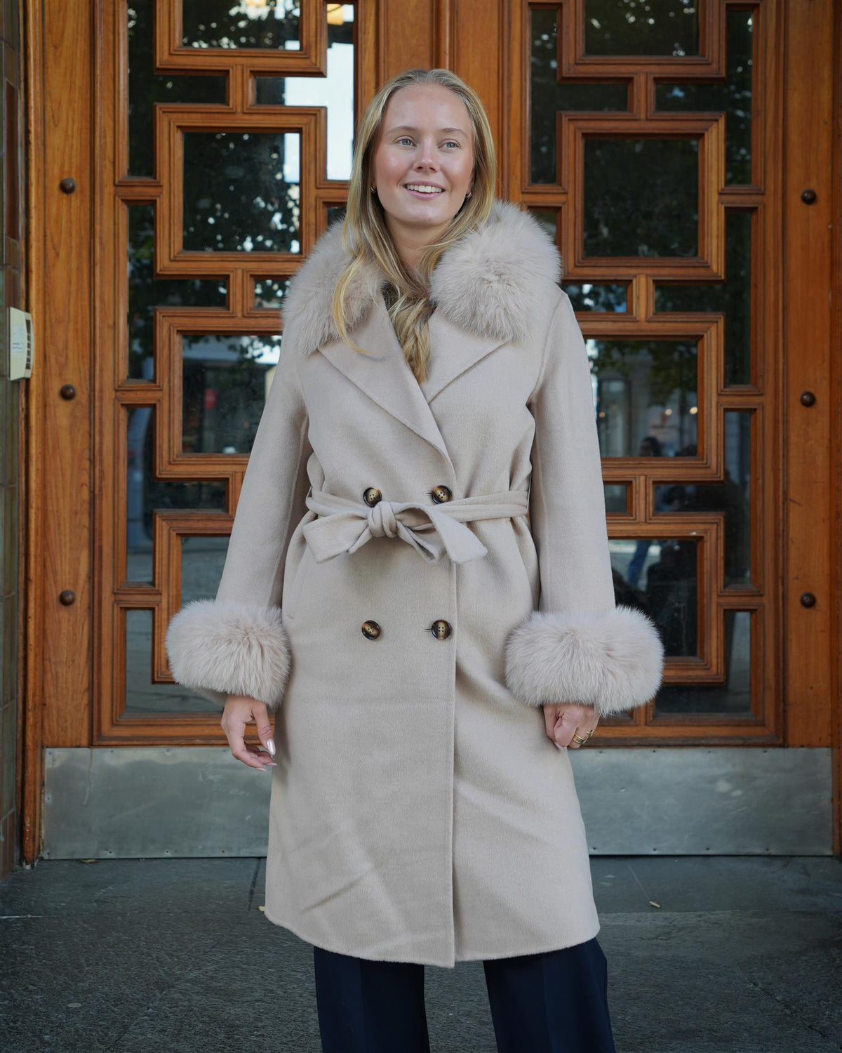 Marta Coat - Beige