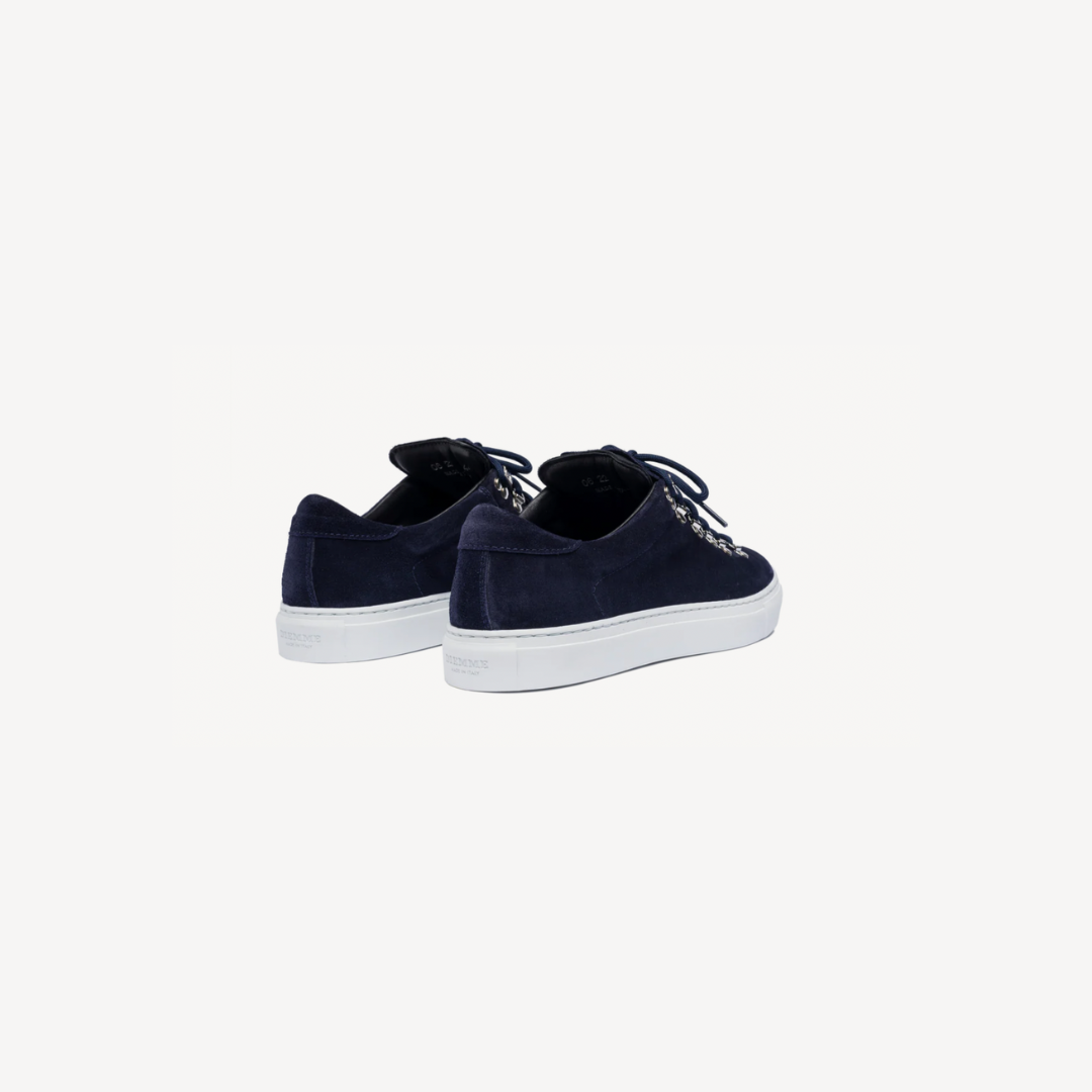 Marostica Low - Navy Suede