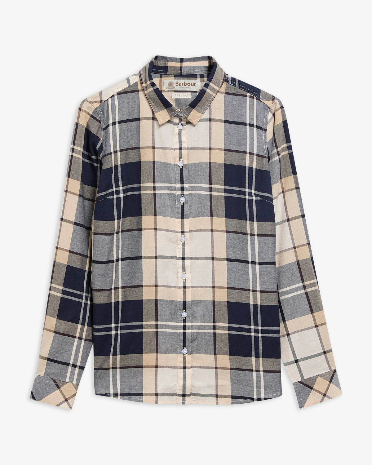Bredon Regular Long-Sleeved Shirt - Birchwood Tartan