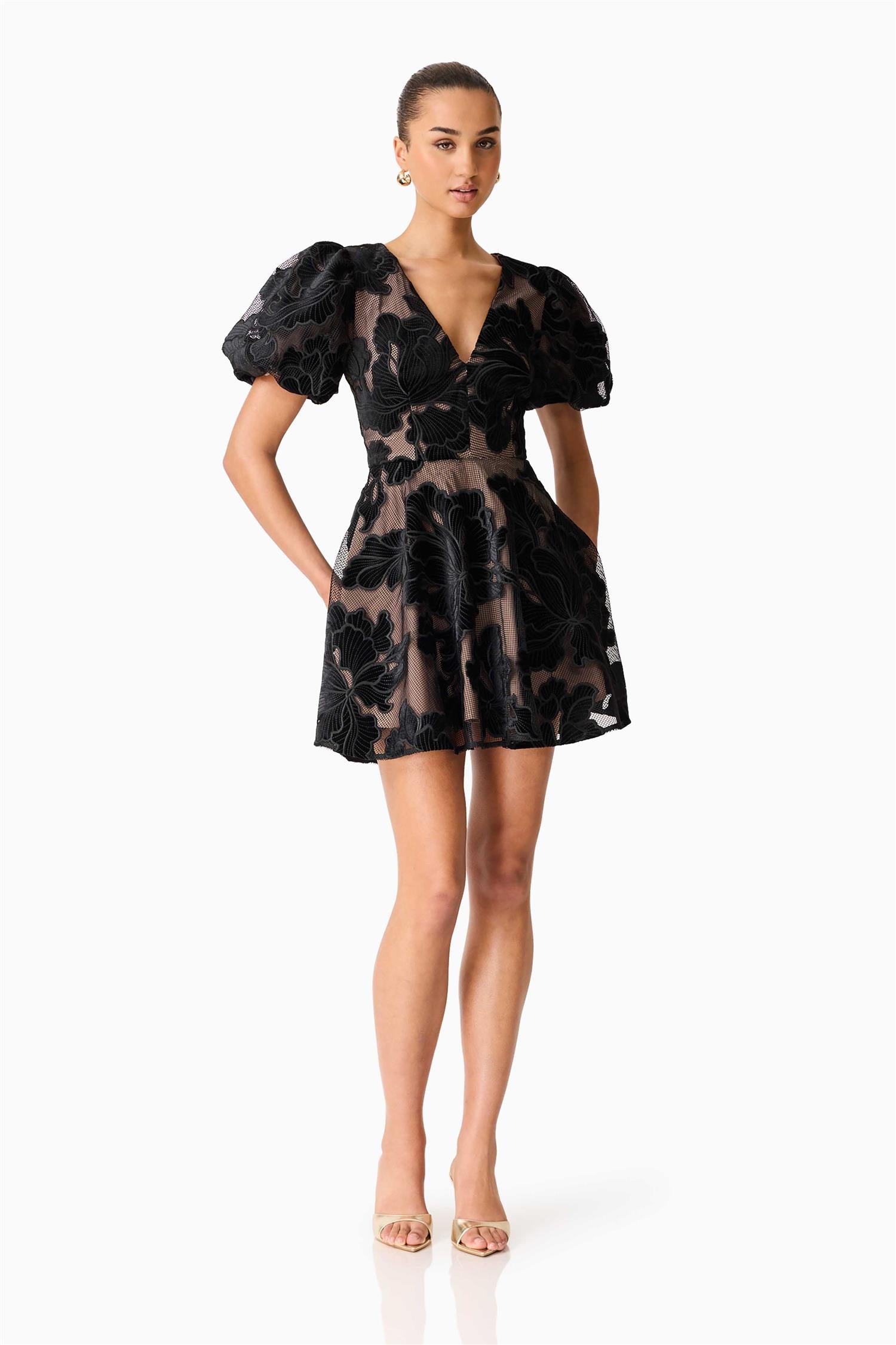 Zara Party Dress Black
