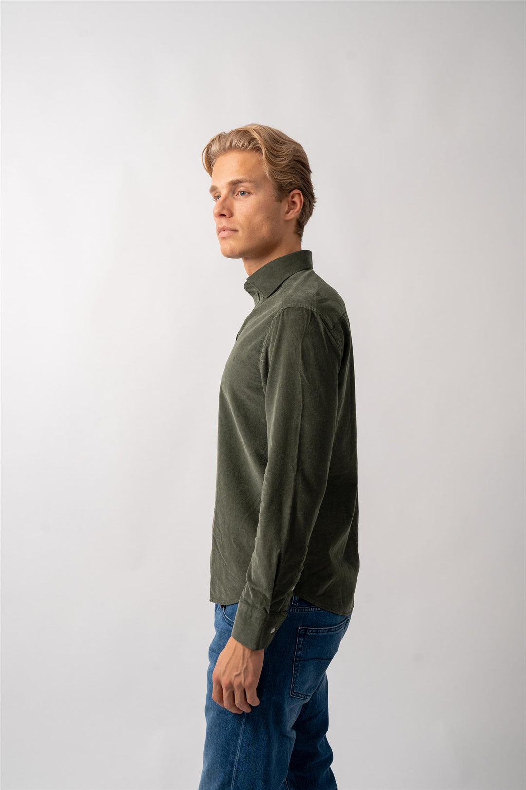 Cord Shirt - Green