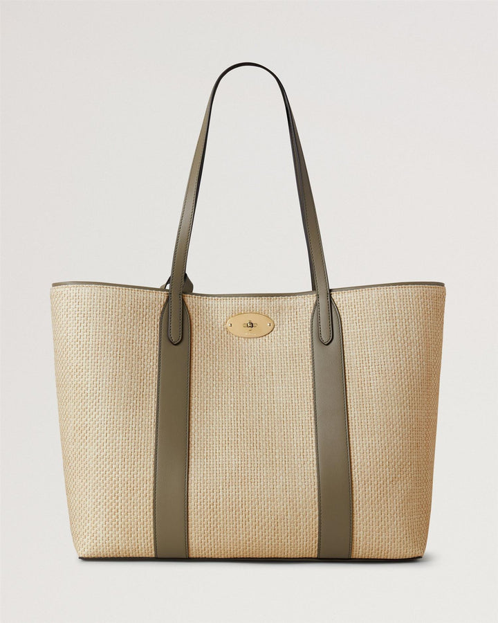 Bayswater Tote Raffia & Leather