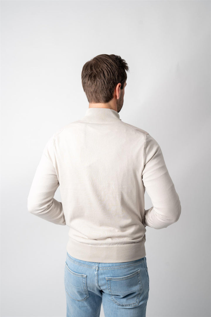 Giubbino Full Zip - Beige