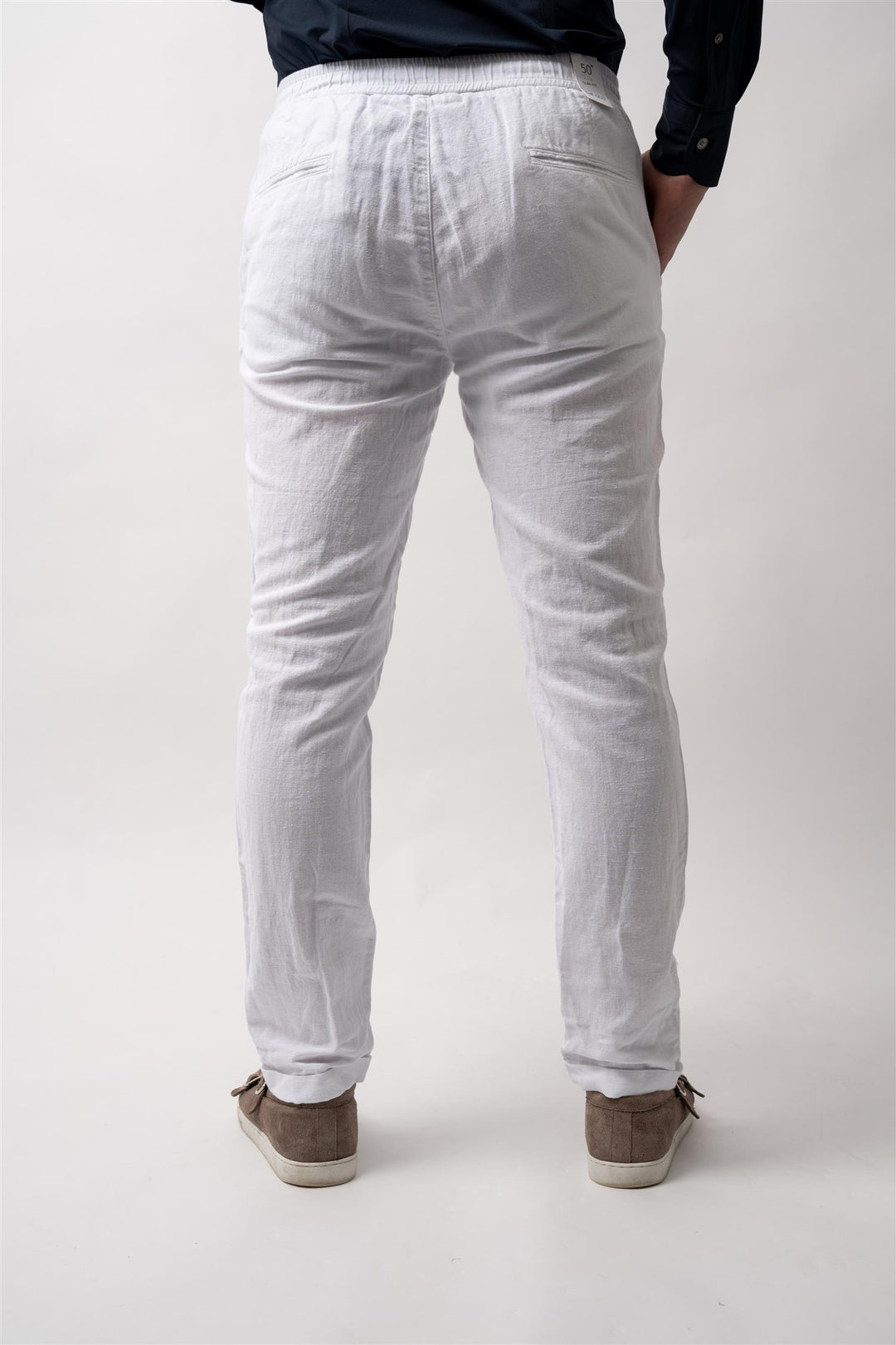 Linen Pant hvit