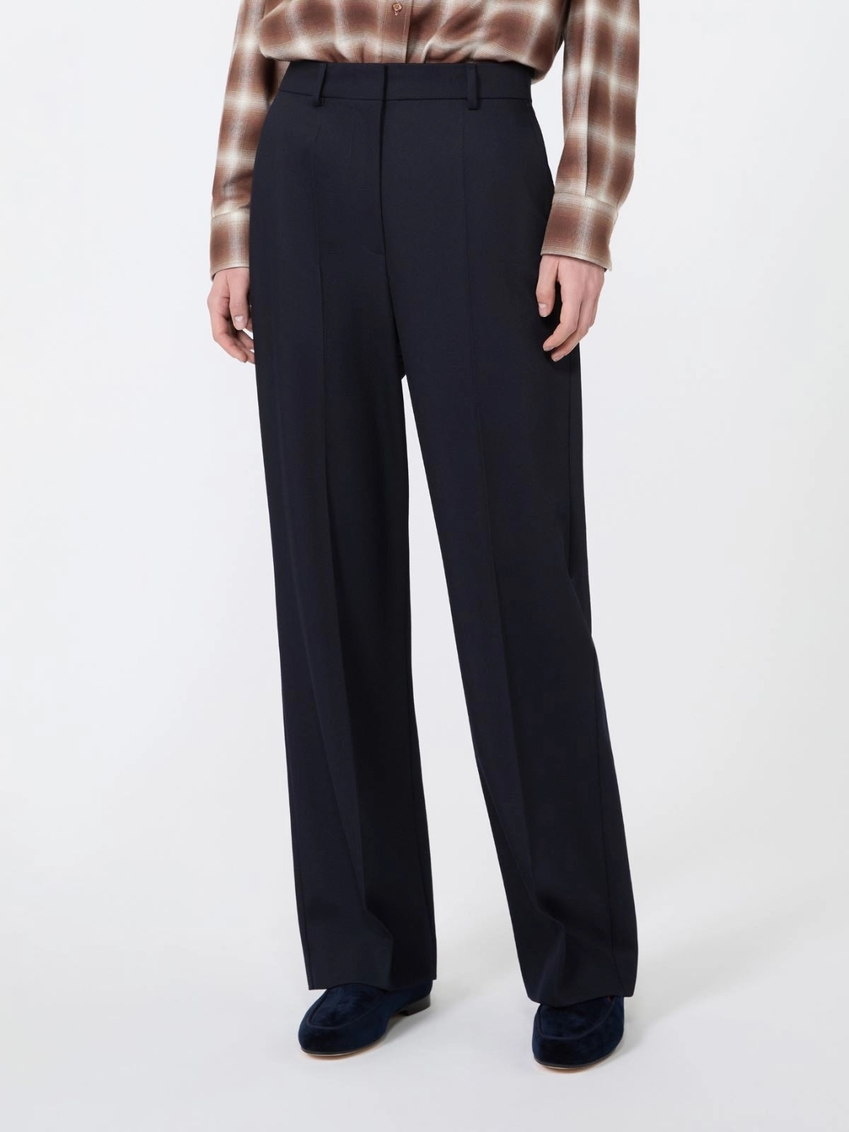 Wool Trouser - Ultramarine