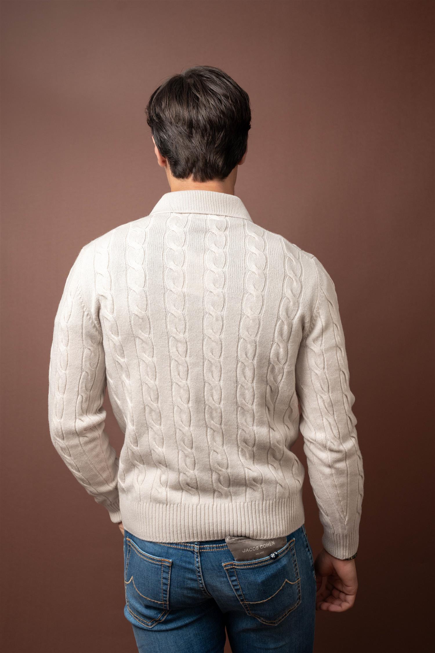 Cable Tennis Polo - Panna
