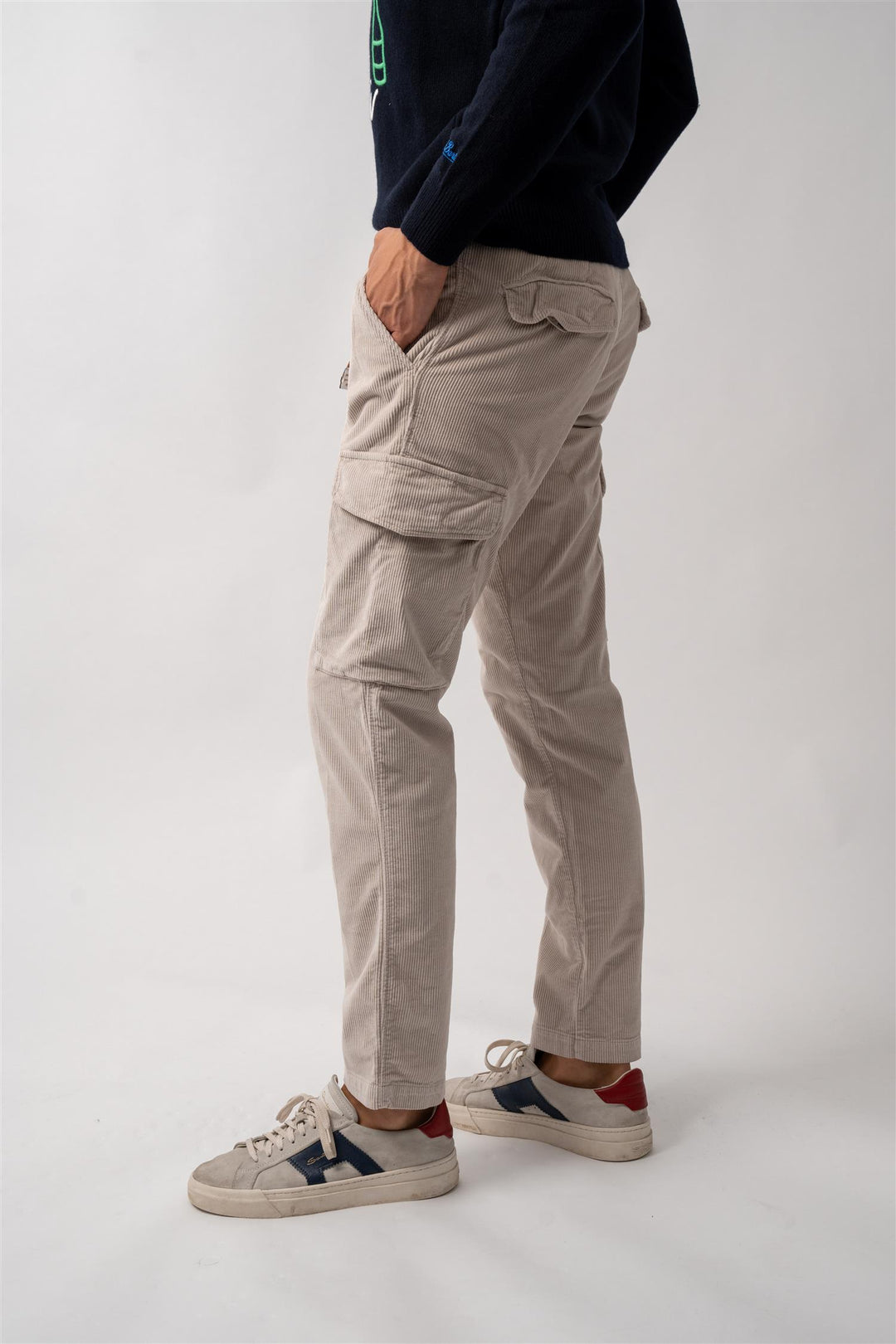 Cargo Pant Cord Beige