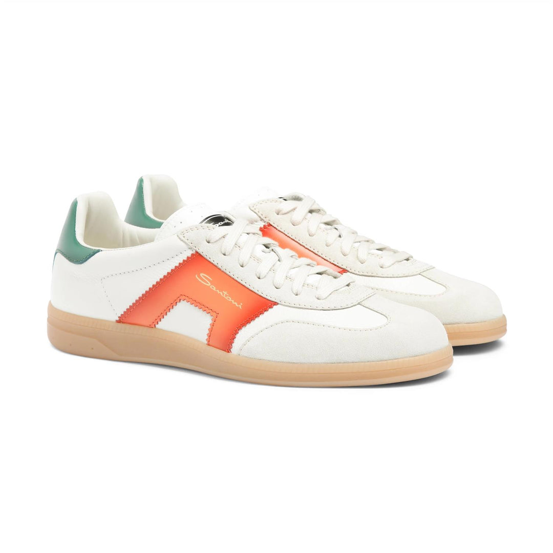 DBS Oly Sneaker - Orange / Green