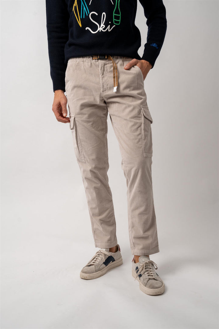 Cargo Pant Cord Beige