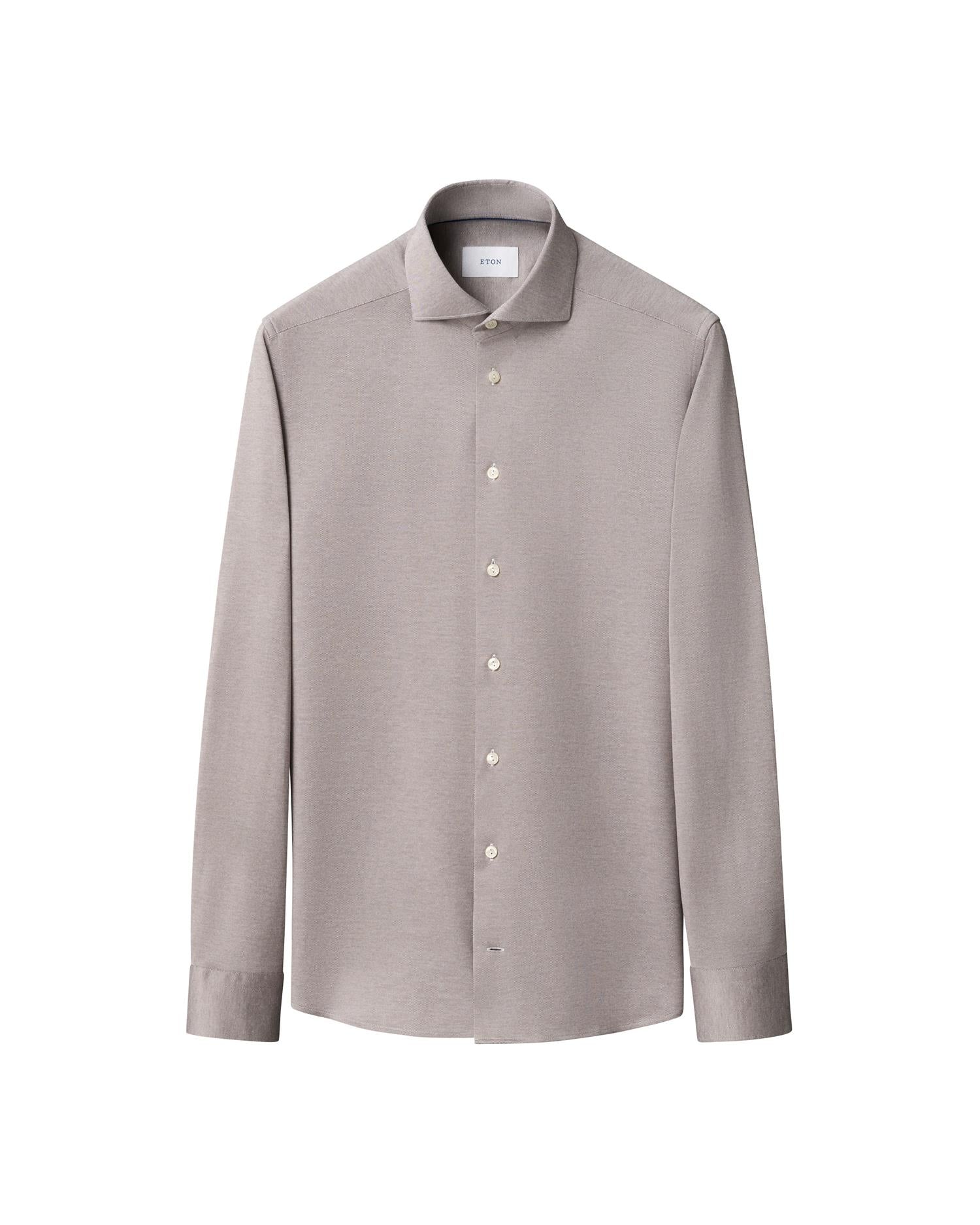 Knit Shirt - Brun