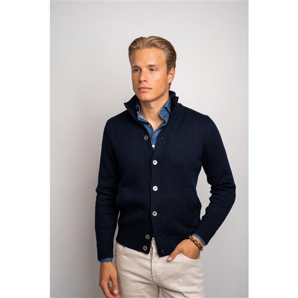 Corean Cardigan - Navy