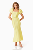 KATLYN MAXI DRESS LEMON