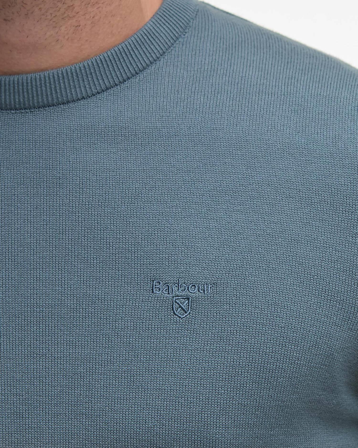 Pima Cotton Crewneck - Vinage Teal