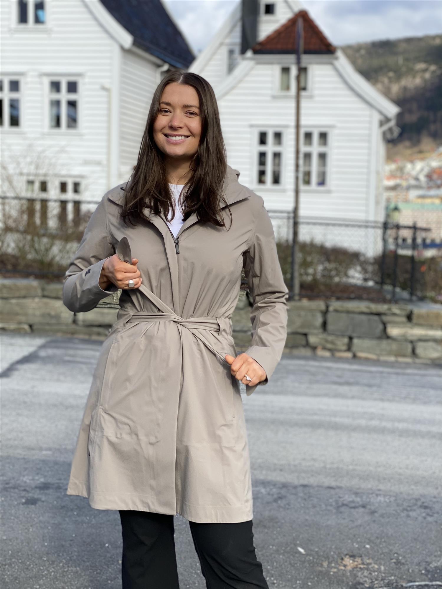 W ELEKTRA COAT DRIFTWOOD