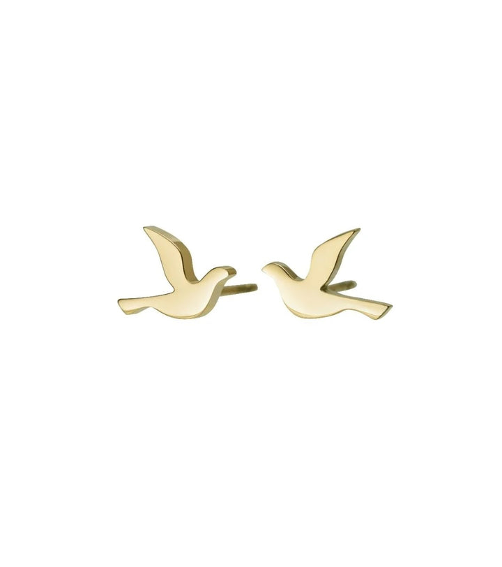 DOVE STUDS GOLD