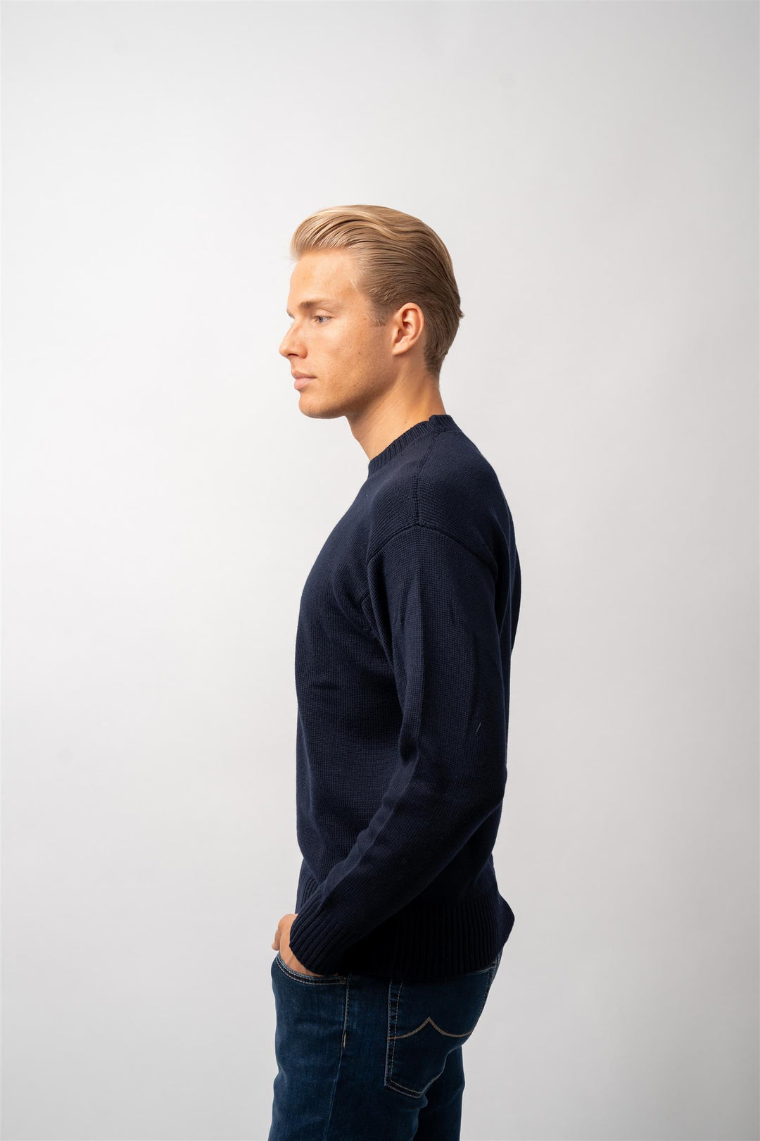 Crew Neck - Navy