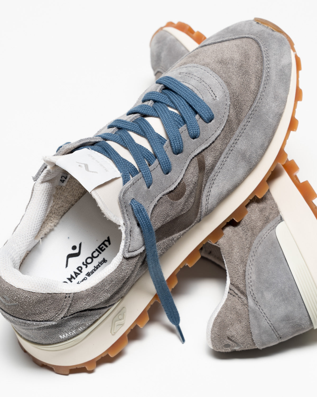 Veloce Washed Suede - Gray