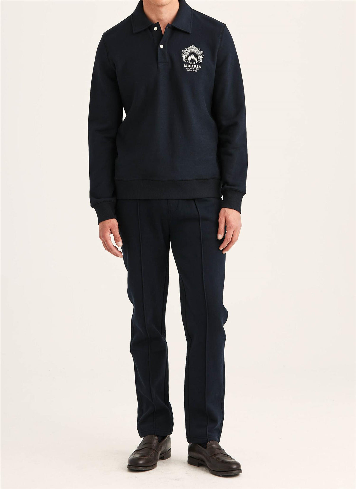 Winston Polo Sweatshirt - Old Blue