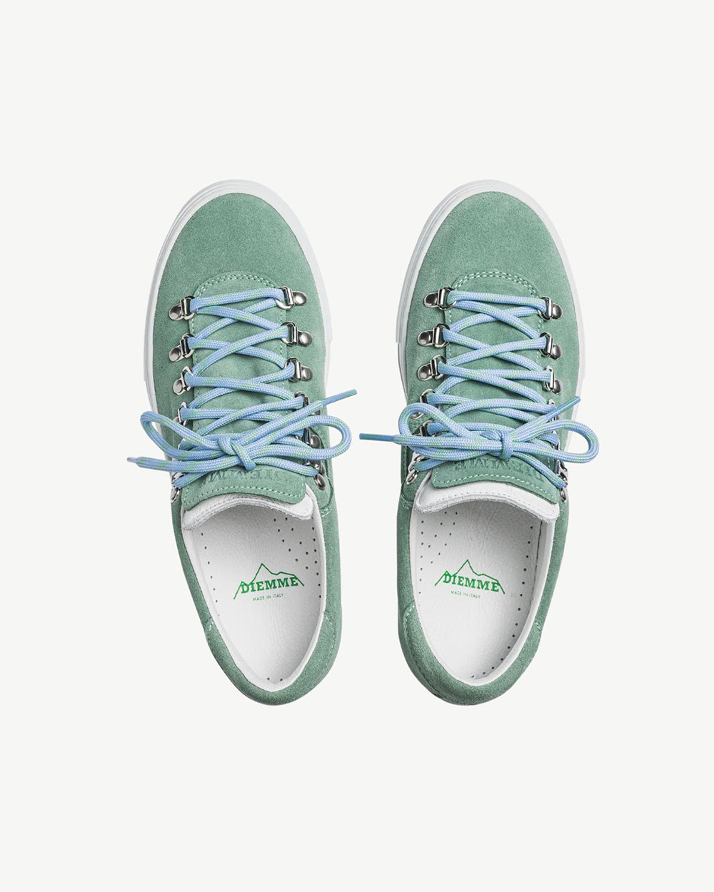 W Marostica Low Platform Aqua Suede