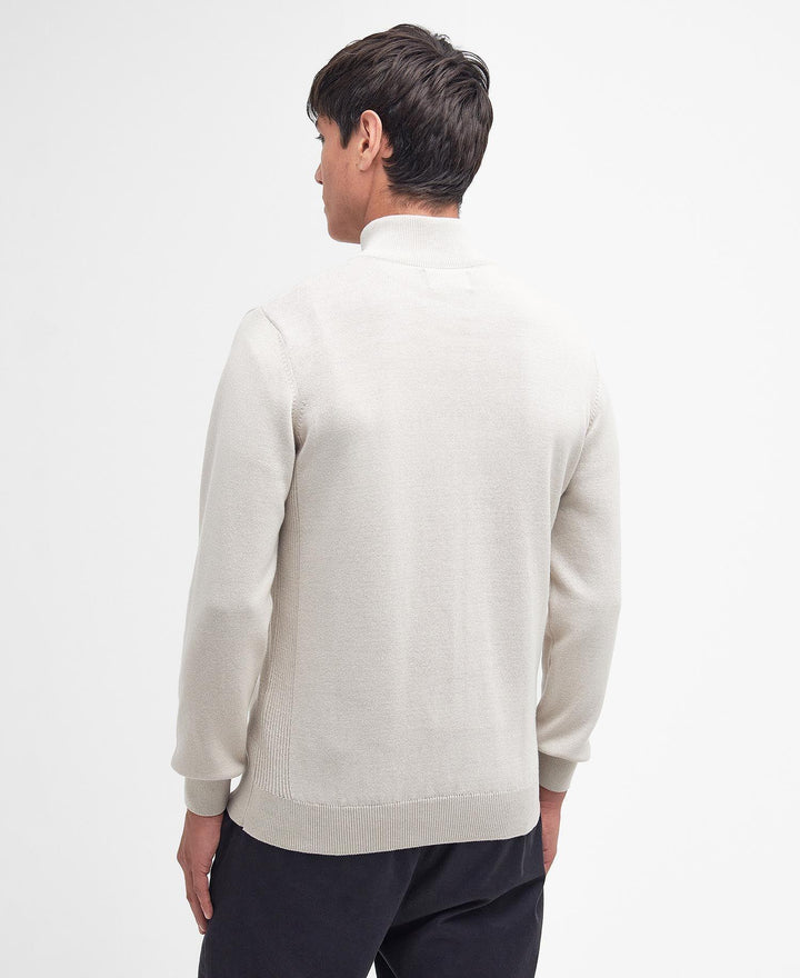 Half Zip Knitted - Beige